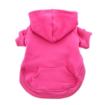 Pink fitted hoodie