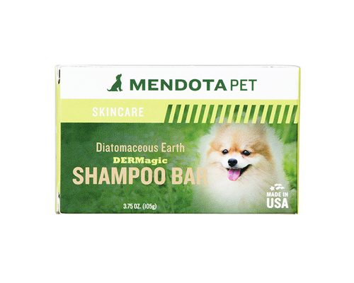 A box of shampoo bar for dogs