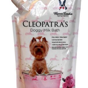 Milk bath for dogs