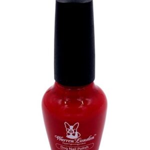 Red nail polish for dogs