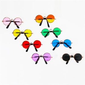 Dog sunglasses available in different colors