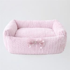 Rosewater dolce dog bed